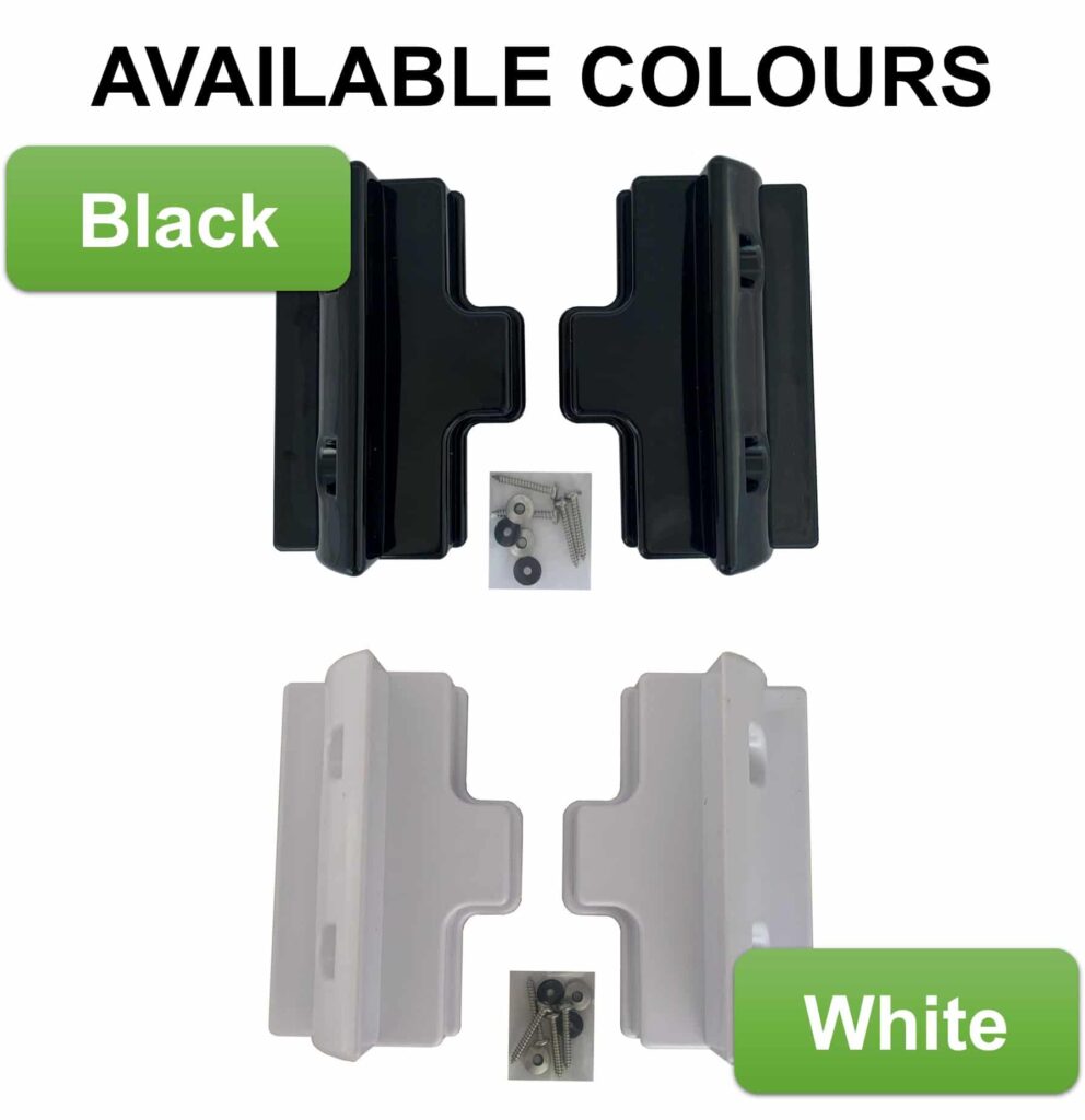 ABS Short Solar Panel Mounting Brackets – Set of 2