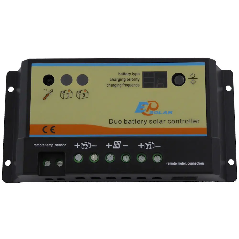 10A 12V/24V Dual Battery Solar Controller / Regulator
