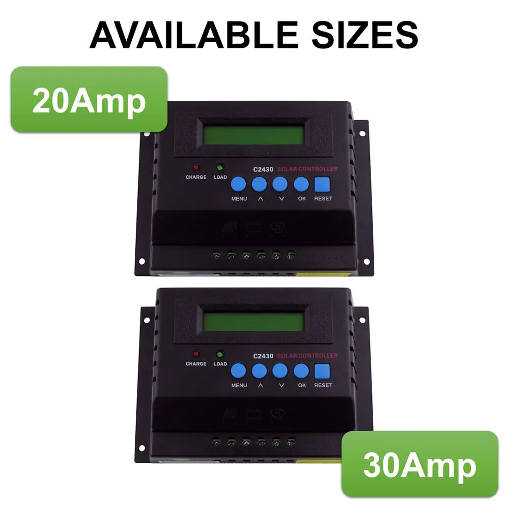Wellsee 12V/24V Solar Controller / Regulator