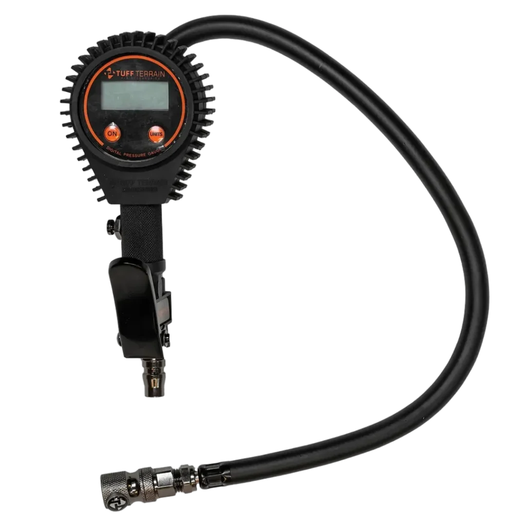 Tuff Terrain Premium Quick Connect Digital Air Gauge – Accurate Tyre Pressure Monitoring