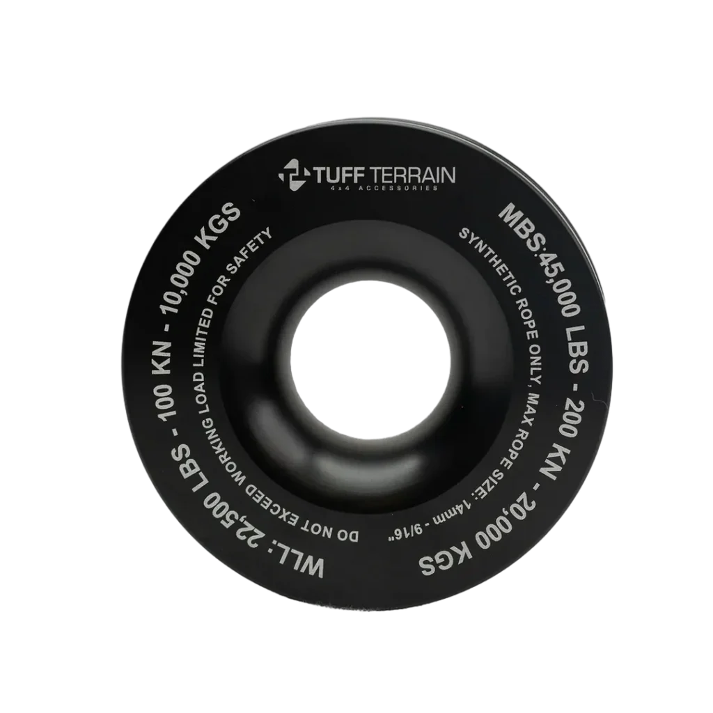 Tuff Terrain Winch Ring – Heavy-Duty Recovery Accessory
