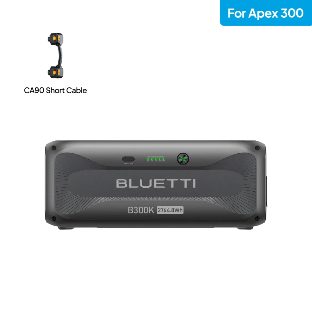 BLUETTI B300K Expansion Battery for Apex 300 – 2,764.8Wh
