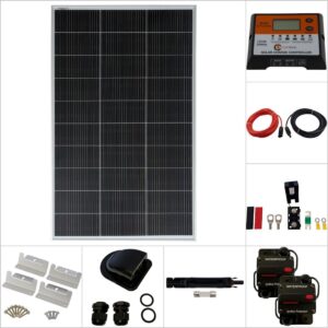 Curtech 150W Solar Panel Kit