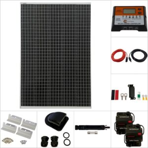 Curtech 215W Solar Panel Kit