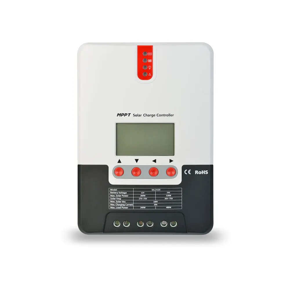 MLN 20A 12V/24V MPPT Solar Controller / Regulator