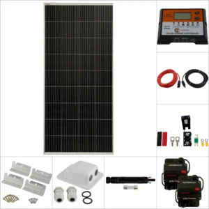 Curtech 180W Solar Panel Kit