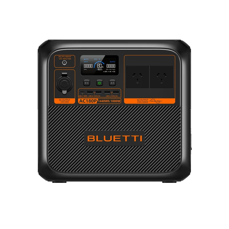 BLUETTI AC180P Portable Power Station | 1800W 1440Wh Solar Generator