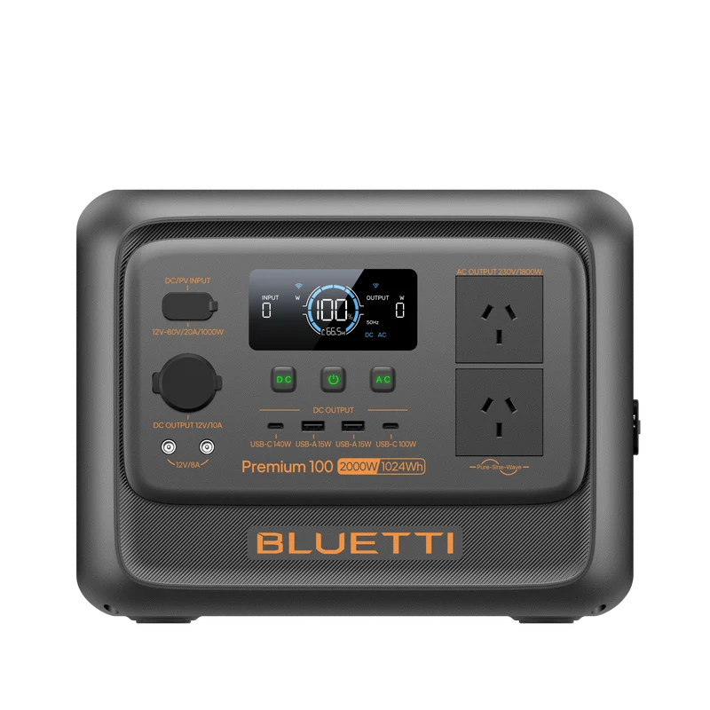 BLUETTI Premium 100 V2 Portable Power Station | 1800W 1024Wh