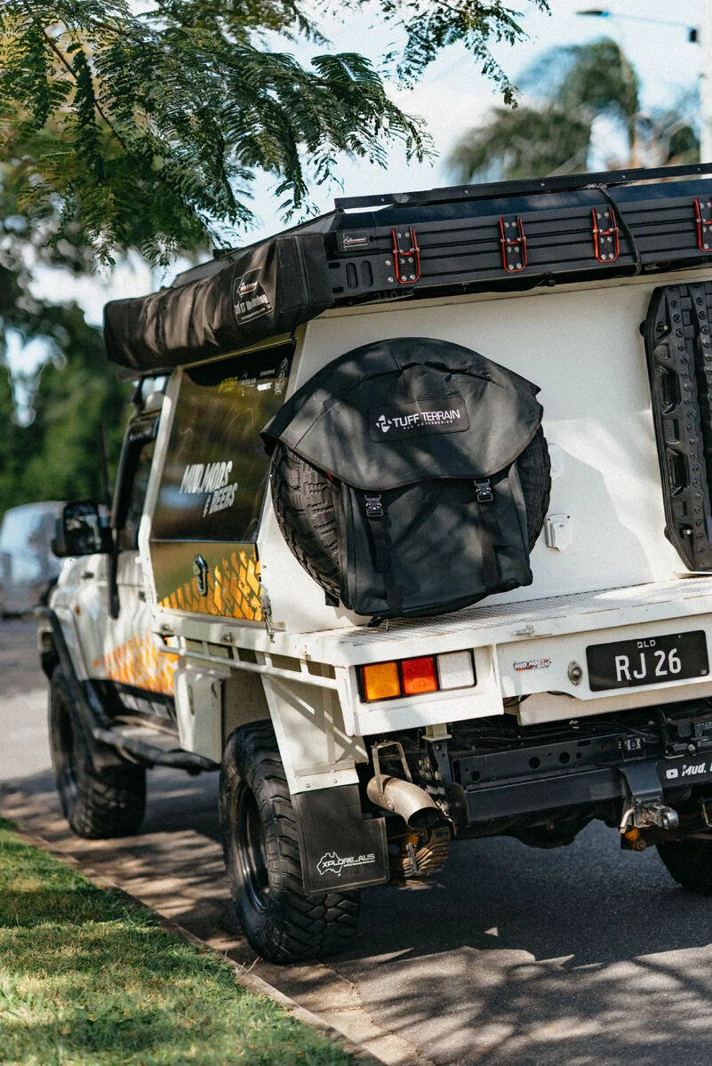 # Tuff Terrain Rear Wheel Bag V3: The Ultimate Canvas Off-Road Storage Solution - Image 10