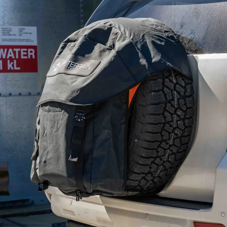 # Tuff Terrain Rear Wheel Bag V3: The Ultimate Canvas Off-Road Storage Solution - Image 6