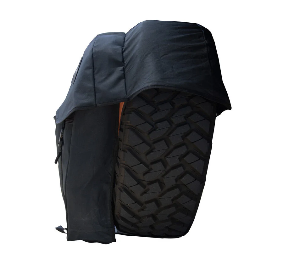 # Tuff Terrain Rear Wheel Bag V3: The Ultimate Canvas Off-Road Storage Solution - Image 4
