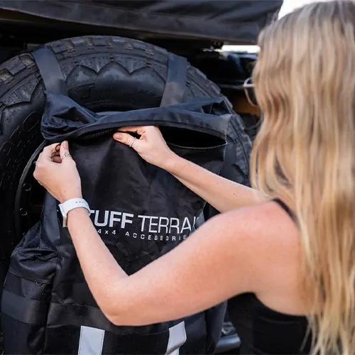 Tuff Terrain Rear Wheel Bag: The Ultimate Heavy-Duty Off-Road Storage Solution - Image 3