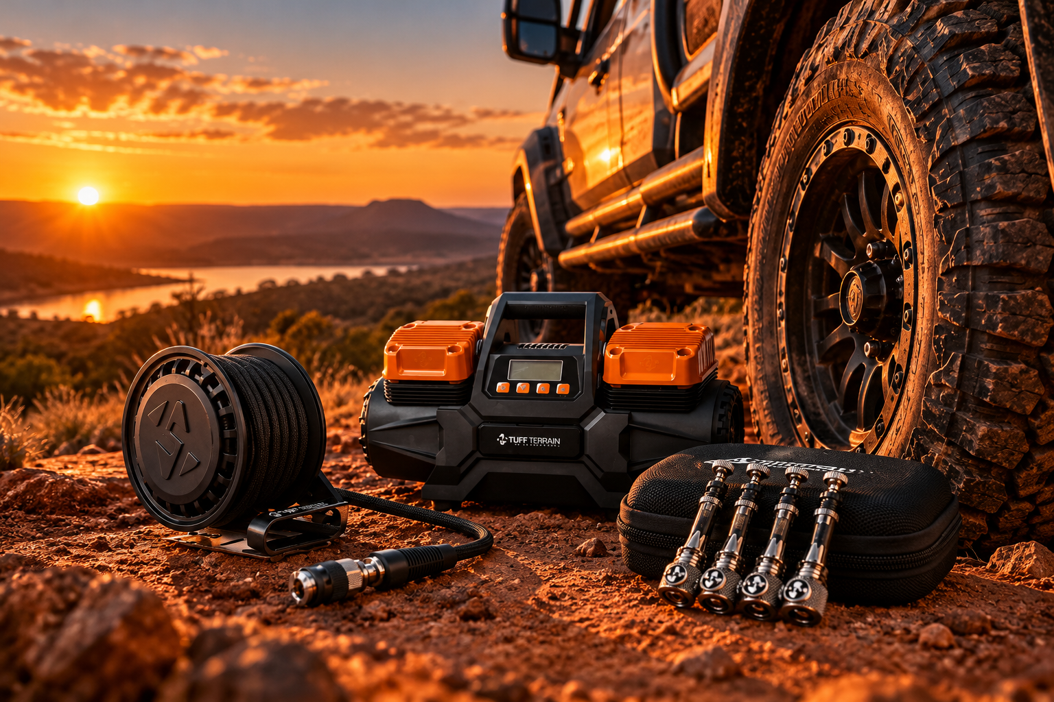 4WD air compressors and tyre equipment